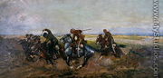 Polish Lancers attacking Russians, 1920 - Leonard Winterowski