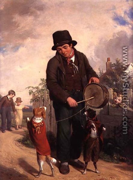 The Strolling Player - William Frederick Witherington