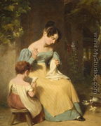 The Lesson - William Frederick Witherington