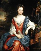Portrait of Mary, Lady Barrington Bourchier - William Wissing or Wissmig