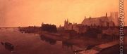 Westminster Abbey and Hall and Old Houses of Parliament - Peter de Wint