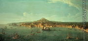 A View of Naples - Caspar Andriaans Van Wittel