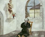 Breton Woman at Prayer - Christopher Wood