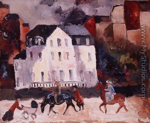 Horses in Paris, 1924 - Christopher Wood