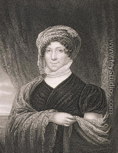 Dolly Madison, engraved by John Francis Eugene Prud