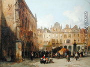 The Hotel de Ville, Arras, 1856 - Lewis John Wood