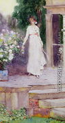 Lady on the Rose Terrace - David Woodlock