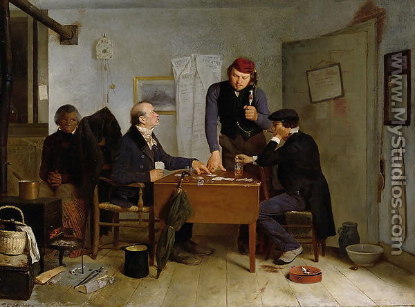 The Card Players, 1846 - Richard Caton Woodville