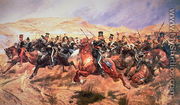 Charge of the Light Brigade, Balaclava, 25 October in 1854 - Richard Caton Woodville