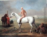 Arab Stallion with Jockey Up - John Wootton