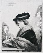 Self Portrait, 1754 - Thomas Worlidge