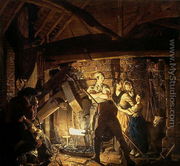 The Iron Forge, 1772 - Josepf Wright Of Derby
