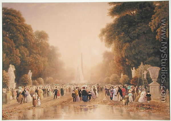 The Tuileries, c.1840 - William Wyld