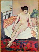 Nude with a Striped Blanket, 1922 - Suzanne Valadon
