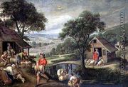 Parable of the Good Shepherd, c.1580-90 - Marten Van Valckenborch I