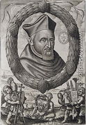 Portrait of Roberto Bellarmini (1542-1621) Cardinal Archbishop of Capua - Johannes Valdor