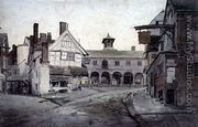 The Market Place, Ross, Herefordshire - Cornelius Varley