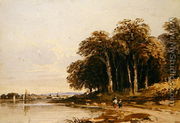 River Landscape - John Varley
