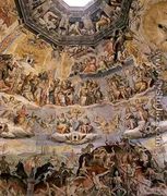The Last Judgement, detail from the cupola of the Duomo, 1572-79 3 - Giorgio Vasari