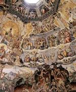 The Last Judgement, detail from the cupola of the Duomo, 1572-79 8 - Giorgio Vasari