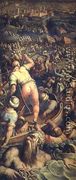 The Defeat of the Turks at Piombino from the ceiling of the Salone dei Cinquecento, 1565 - Giorgio Vasari