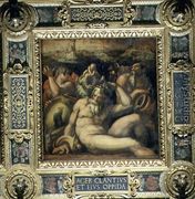 Allegory of the Chianti region from the ceiling of the Salone dei Cinquecento, 1565 - Giorgio Vasari
