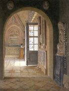 A Room in the Convent of the Petits Augustins - Jean Lubin Vauzelle