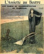 The Concentration Camps in the Transvaal: The Silence, caricature from LAssiette au Beurre, 28th September 1901 - Jean Veber