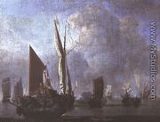 Naval Battle 2 - Willem van de, the Younger Velde