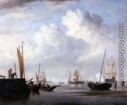 Fishing boats and other sailing vessels - Willem van de, the Younger Velde