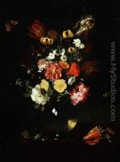 Vase of Flowers - Adriaen Pietersz. Van De Venne