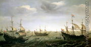 Houtmans Fleet - Cornelis Verbeeck