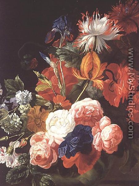 Still Life with Flowers - Johannes or Jan Verelst