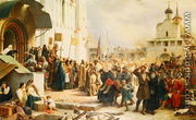 The Siege of the Trinity Sergius Cloister 1608-10, 1891 - Vasili Petrovich Vereshchagin