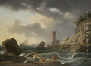 Rocky Coastal Landscape with Shipwreck, 1746 - Carle Vernet