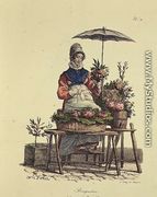 Flower Girl, 1820-22 - Carle Vernet