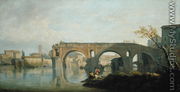 The Ponte Rotto, Rome - Claude-joseph Vernet