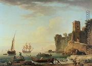 The Port of Genoa - Claude-joseph Vernet