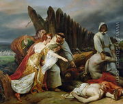 Edith Finding the Body of Harold, 1828 - Horace Vernet