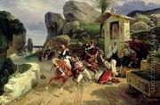 Italian Brigands Surprised by Papal Troops, 1831 - Horace Vernet