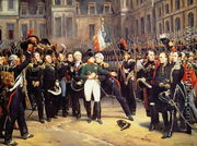 Les Adieux de Fontainebleau, 20th April 1814 - Horace Vernet