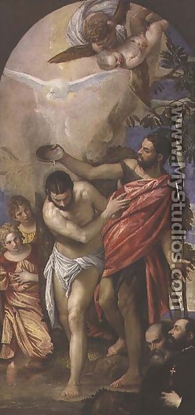 The Baptism of Christ 2 - Paolo Veronese (Caliari)