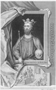 Edward II 1284-1327 King of England from 1307, engraved by the artist - George Vertue