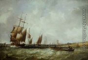 Shipping in the Bristol Channel - Alfred Vickers