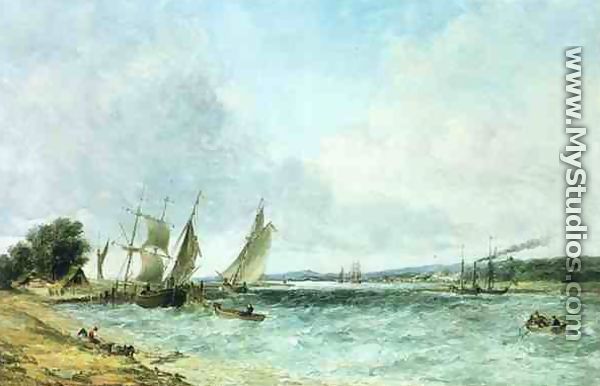 English seascape - Alfred Vickers