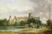 Windsor Castle from the Thames - Alfred Vickers