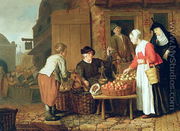 The Fruit Seller - Jan Victors