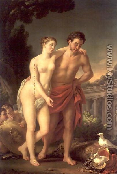 Mars and Venus, 1767-8 - Joseph-Marie Vien