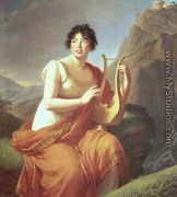 Madame de Stael as Corinne, 1809 - Elisabeth Vigee-Lebrun
