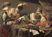 Croesus Receiving a Tribute from a Lydian Peasant, 1629 - Claude Vignon